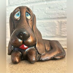 Charming Brown Dog Figurine